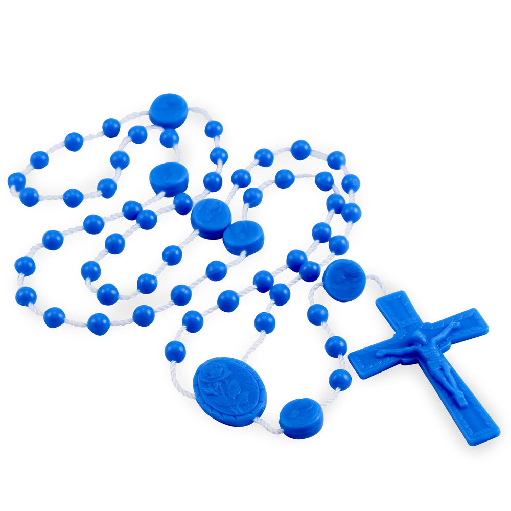 Lady of Lourdes Plastic Rosary