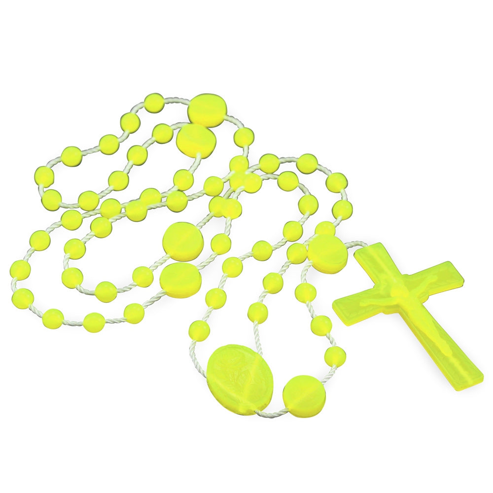Lady of Lourdes Plastic Rosary