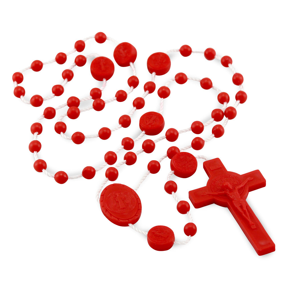 St. Benedict Plastic Rosary
