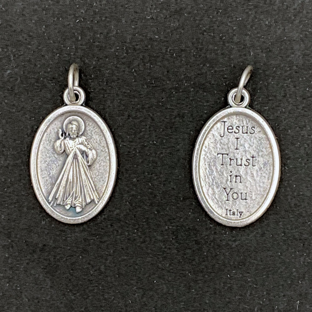 Divine Mercy Medal - Front - Back