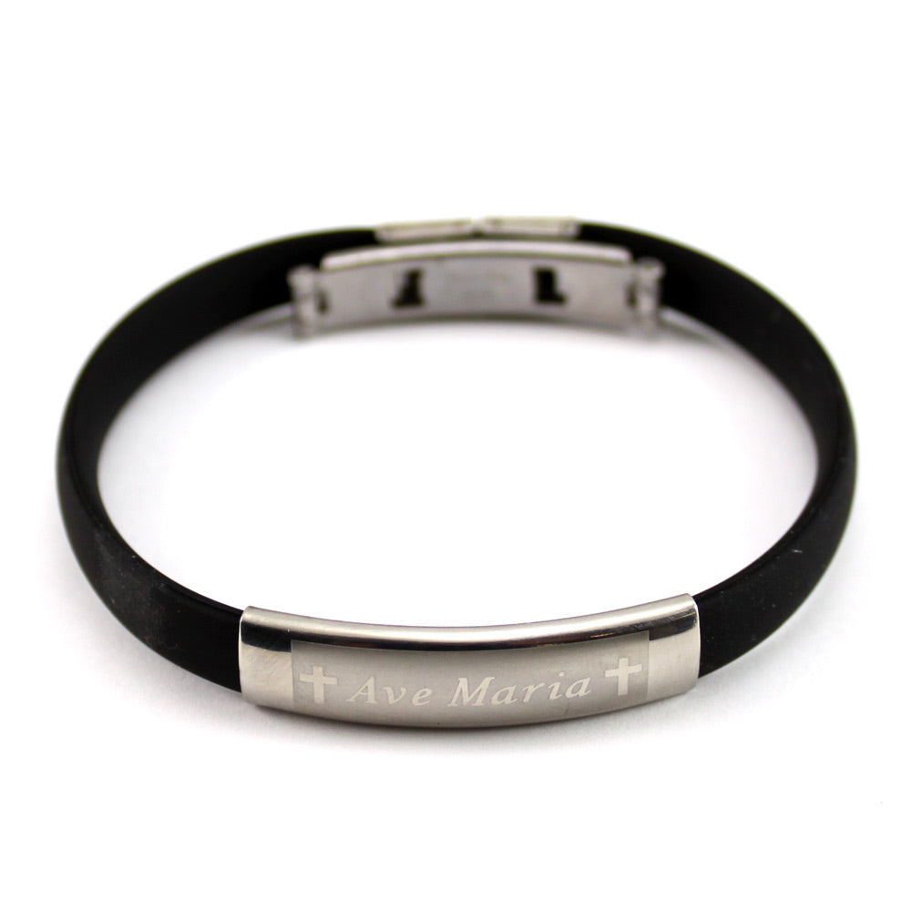 Ave Maria Prayer Catholic Bracelet