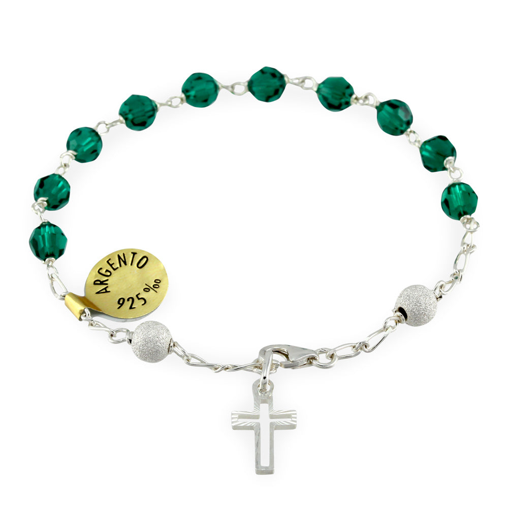 Swarovski Crystals Rosary Bracelet