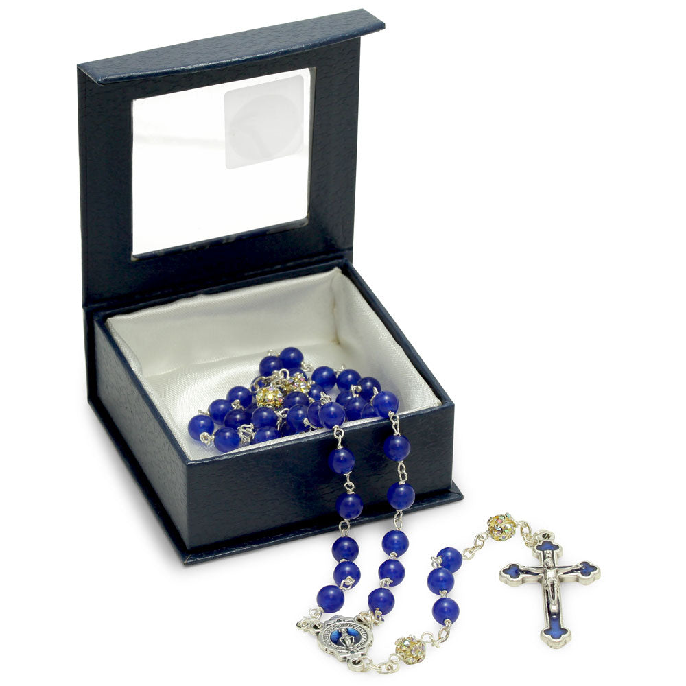 Jade Stone Beads Rosary