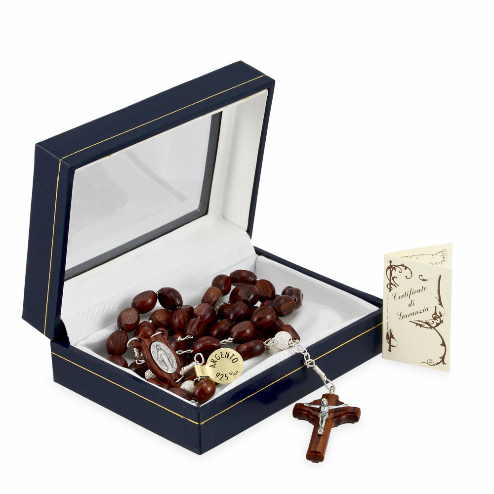 Sterling Silver Catholic Rosary