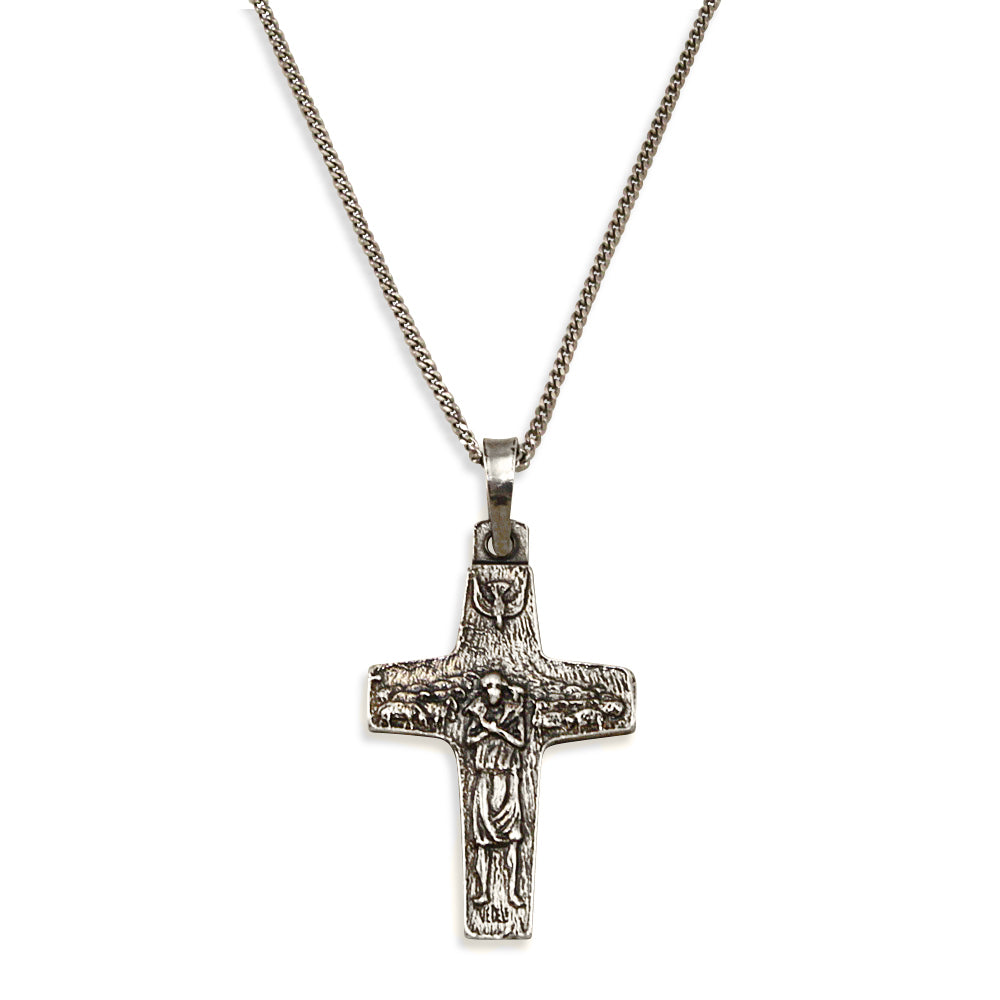 Sterling Silver Vedele Cross