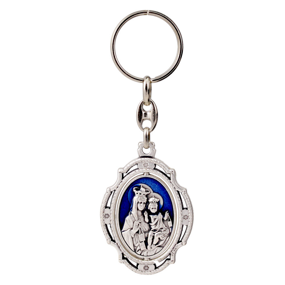 Lady of Mount Carmel Keychain
