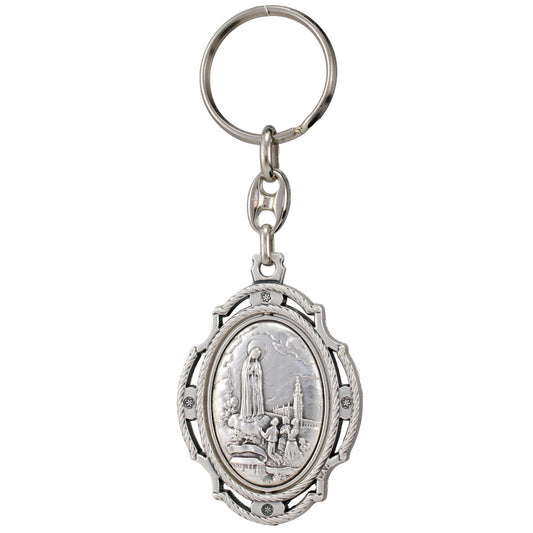 Fatima Anniversary Spinning Keychain - 100 Years