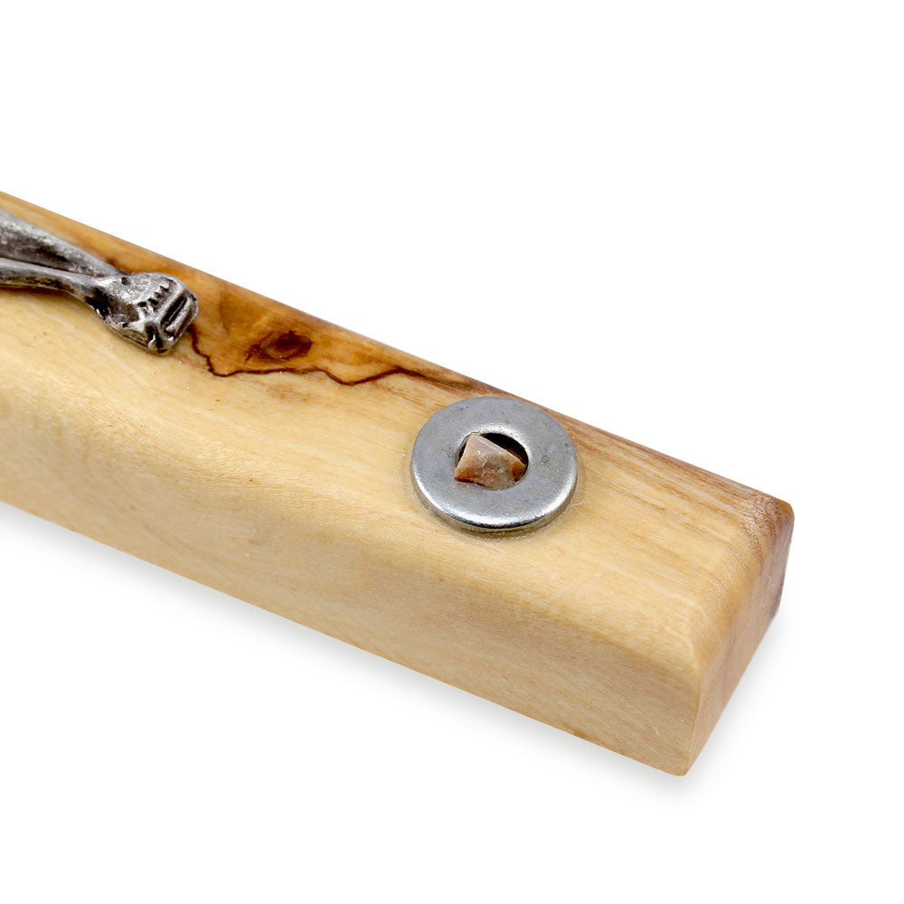 Catholic Hanging Olive Wood Crucfix