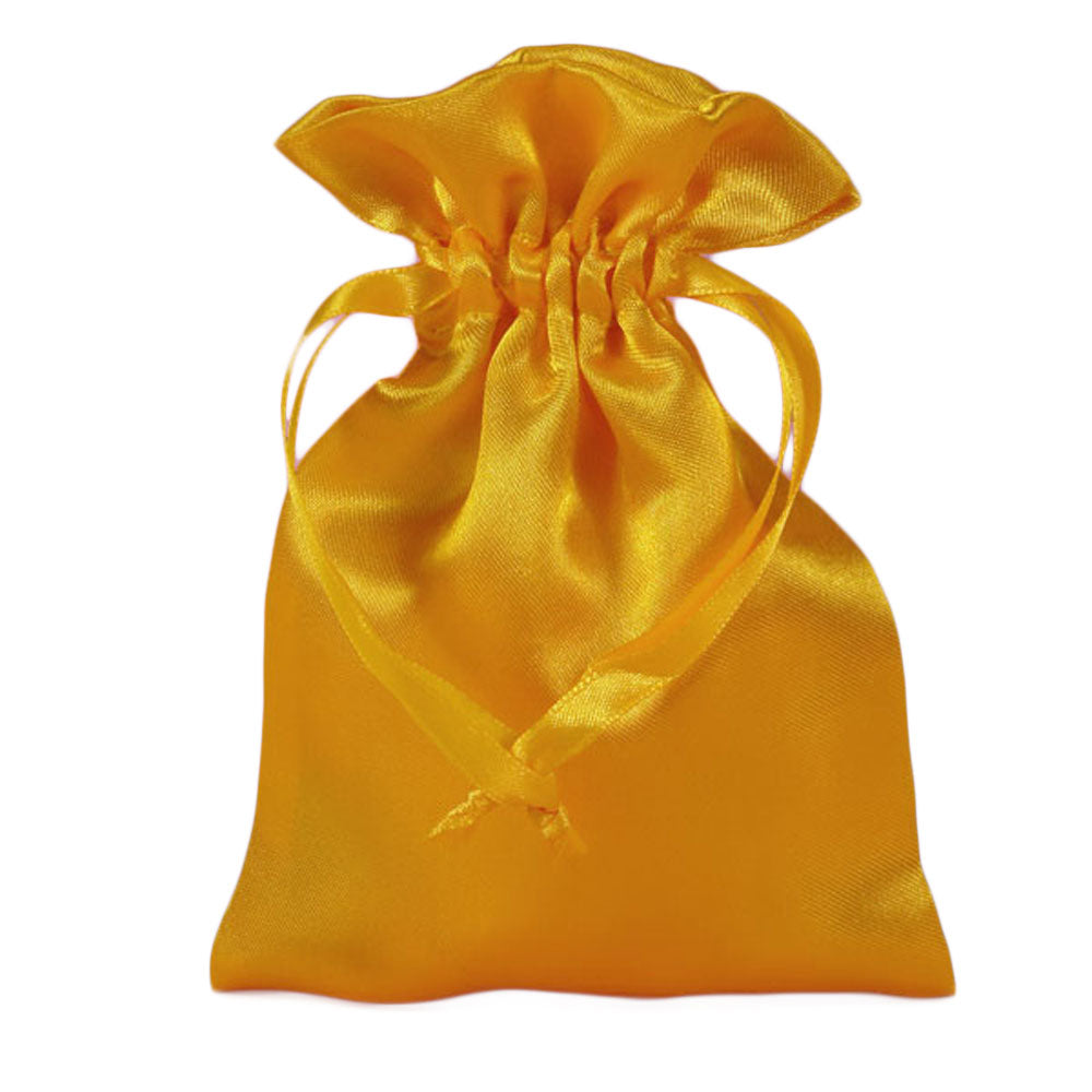Rosary Pouch Fine Daffodil Satin