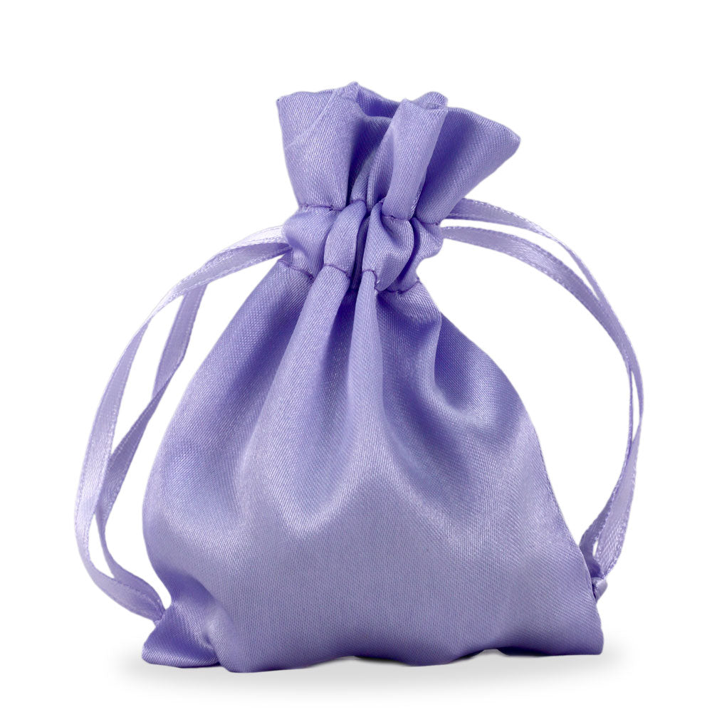Rosary Pouch Fine Lavender Satin