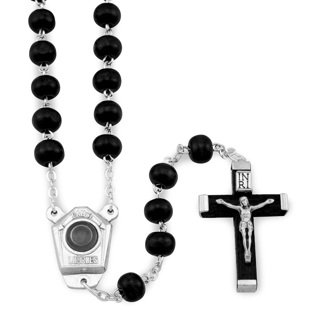 Lady of Lourdes Wooden Rosary