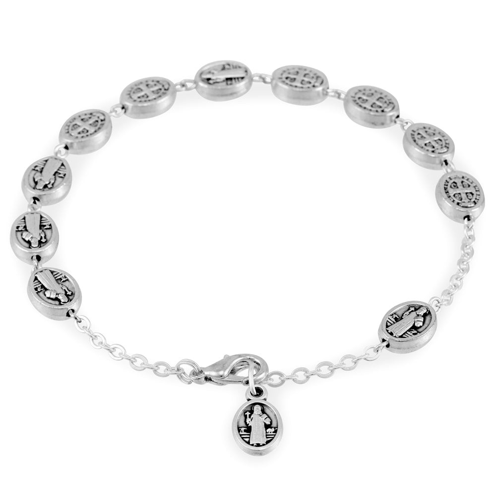 St Benedict Rosary Bracelet