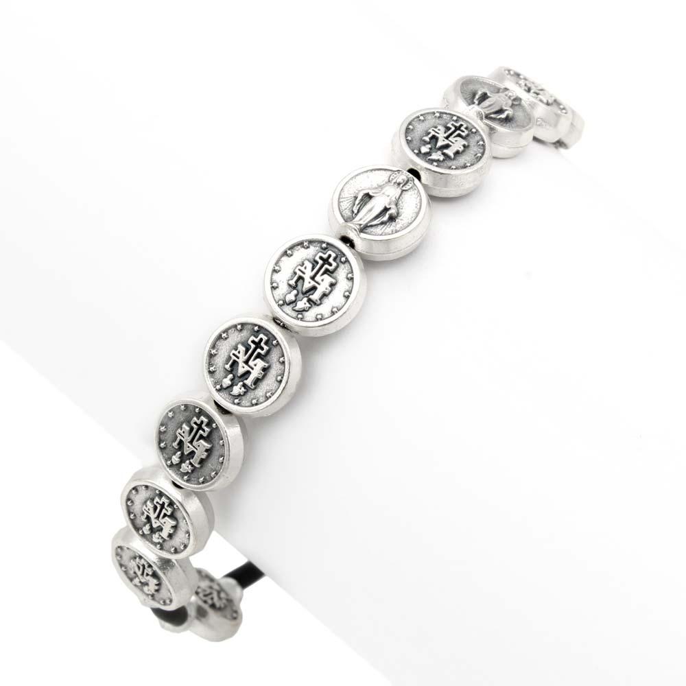 Miraculous Medal Bead Bracelet