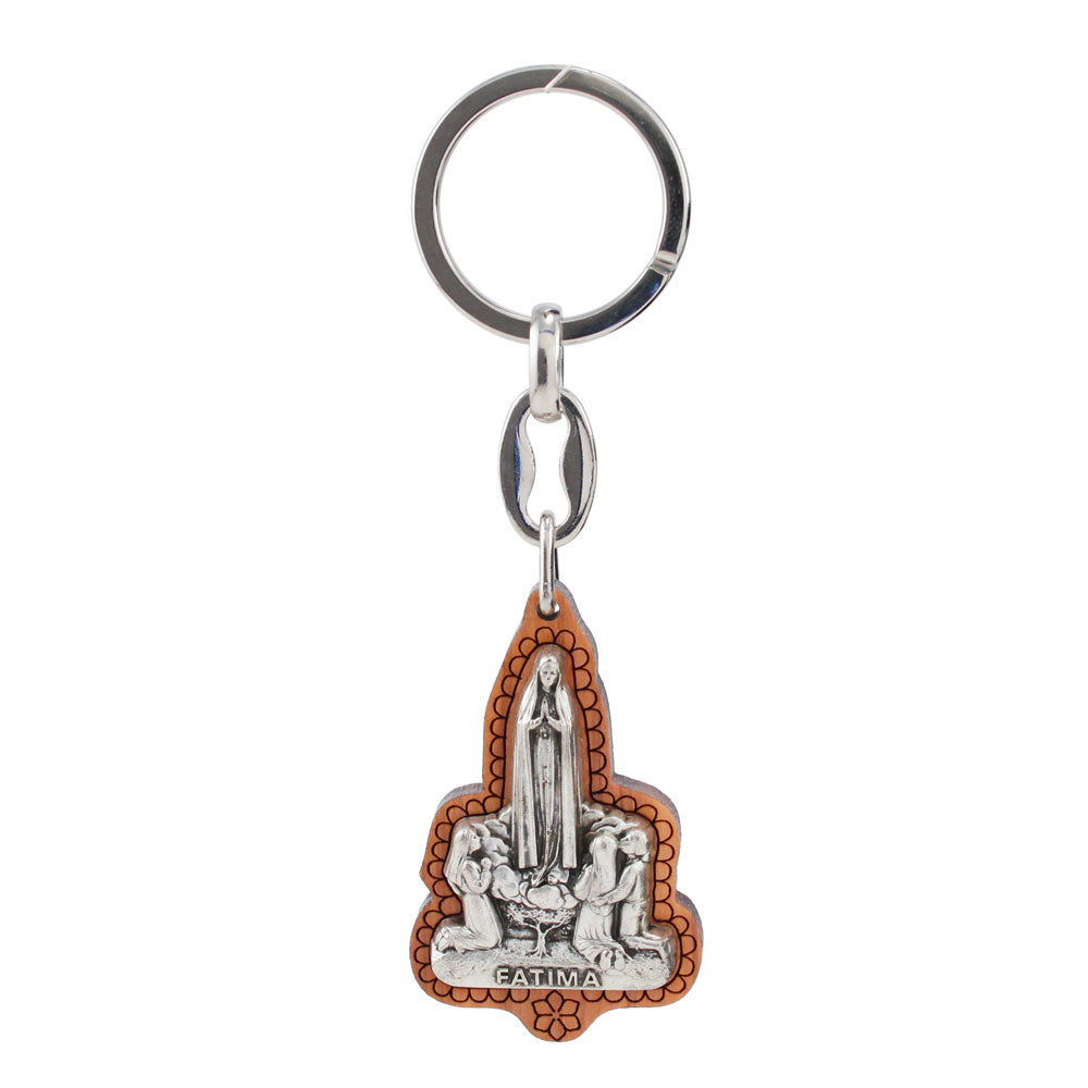 Fatima Catholic Keychain