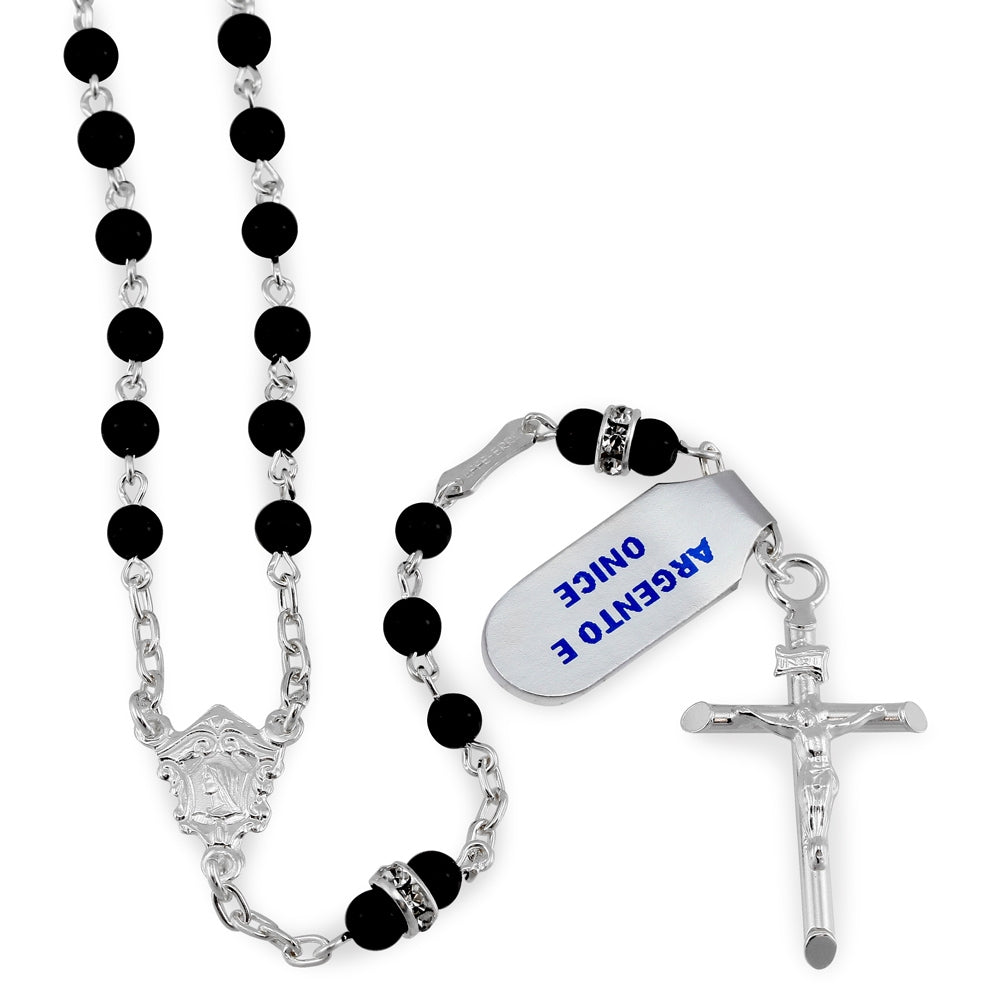 Onyx Beads Rosary