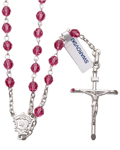 rosary swarovski crystal