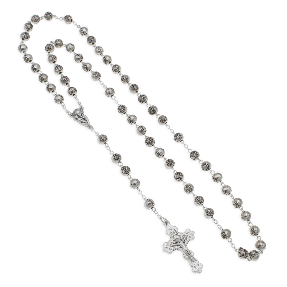 Rose Bead Rosary