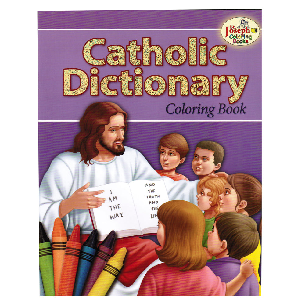 Catholic Dictionary Coloring Book