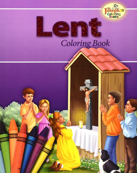 Coloring Book about Lent