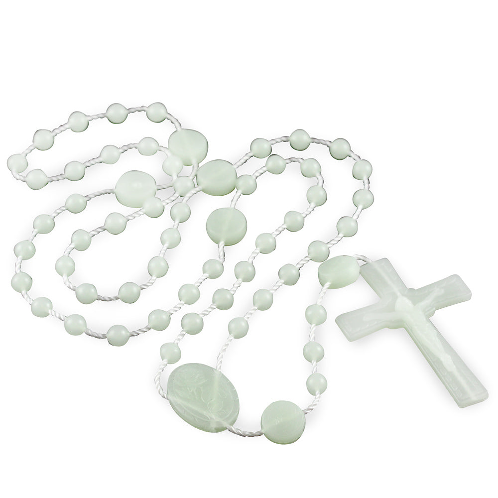 Lady of Lourdes Plastic Rosary