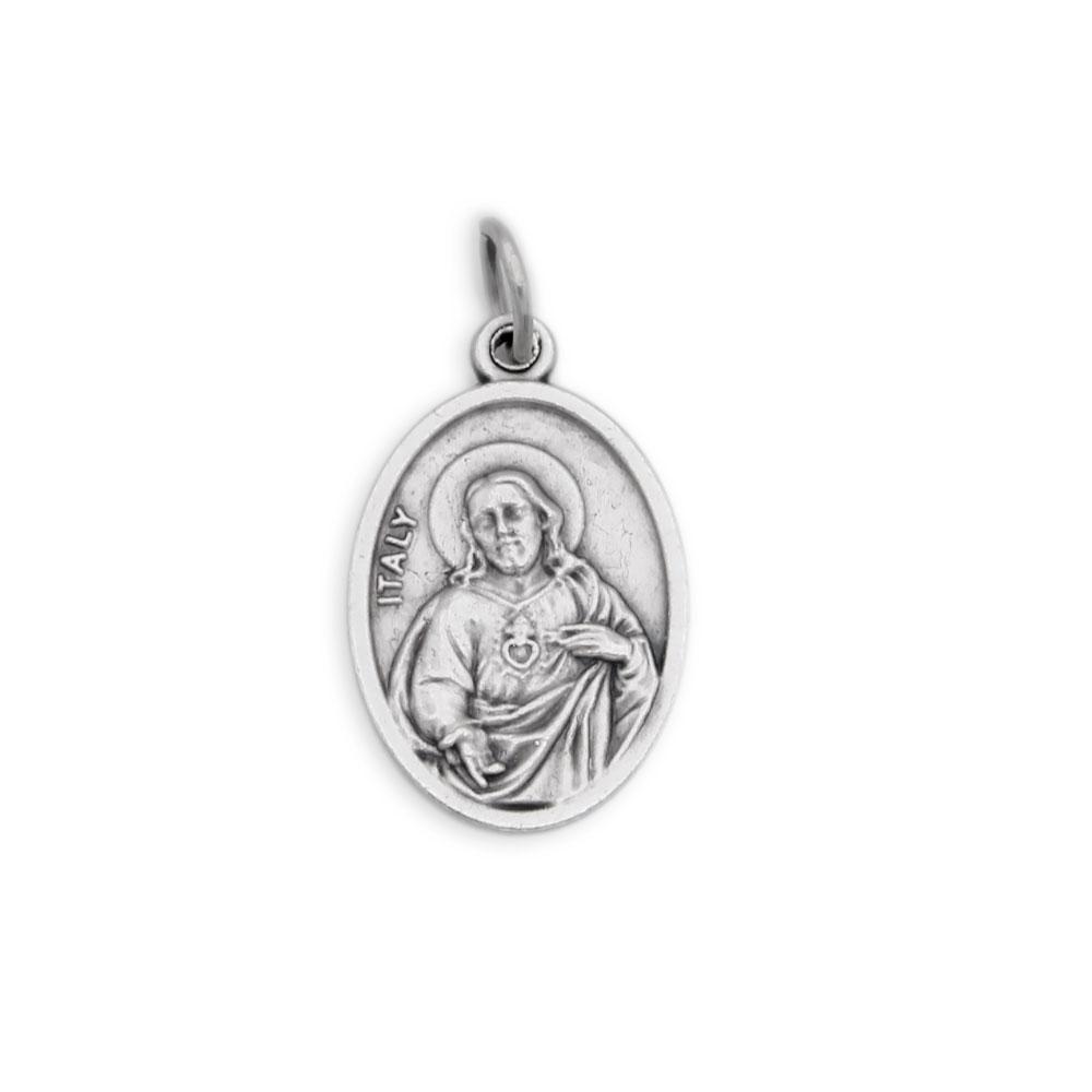 Sacred Heart of Jesus - Lady of Fatima Medal – Rosary Mart