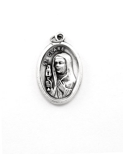 St. Clare Catholic Medal