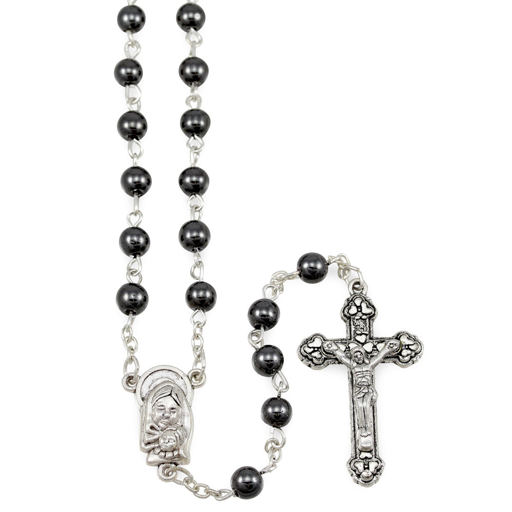 Hematite Beads Rosary