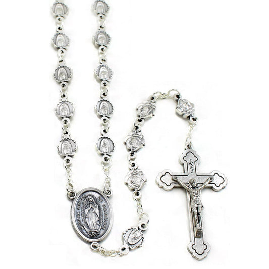 Our Lady of Guadalupe Metal Beads Rosary