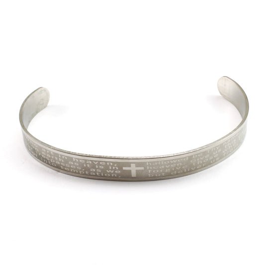 The Lord's Prayer Cuff Bracelet