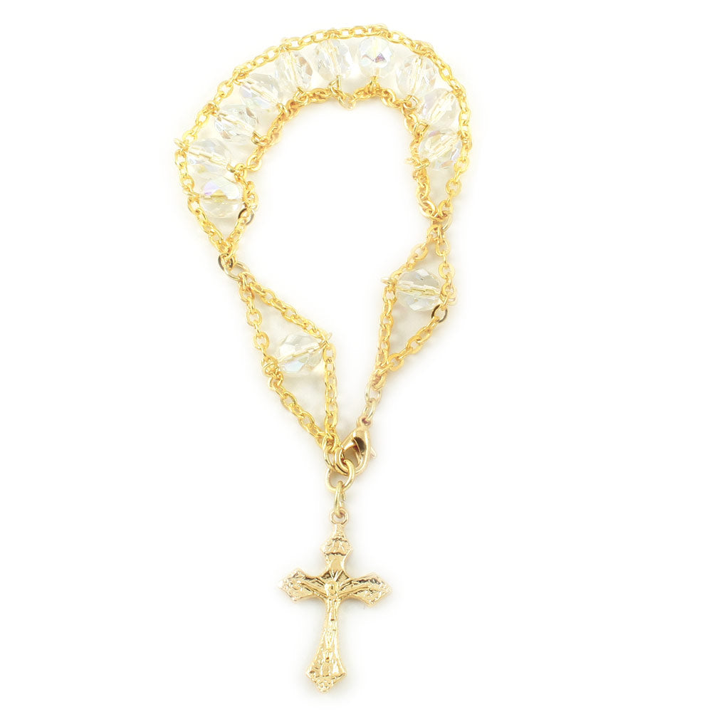 Catholic Ladder Rosary Bracelet