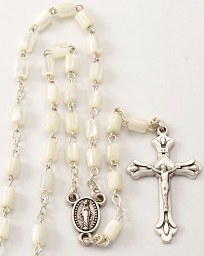 Mother of Pearl Beads Rosary