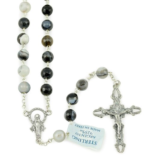 Onyx Beads Rosary