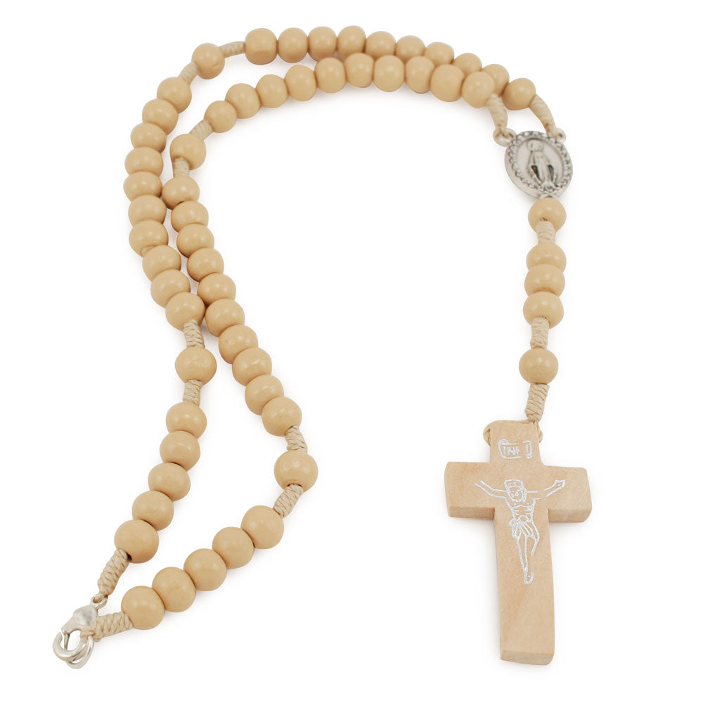 Miraculous Medal Catholic Rosary with Clasp