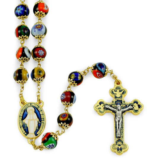 Murano Glass Beads Rosary