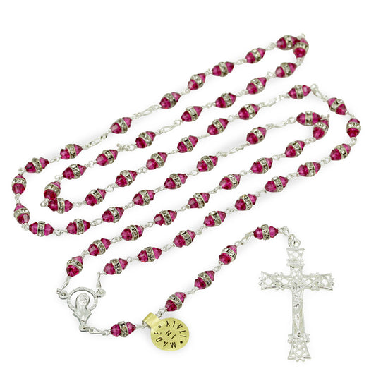 Swarovski Crystal Beads Rosary 