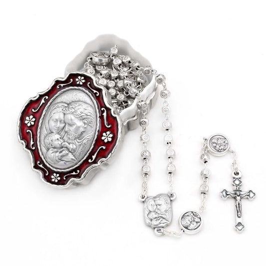 Holy Family Rosary Gift Set