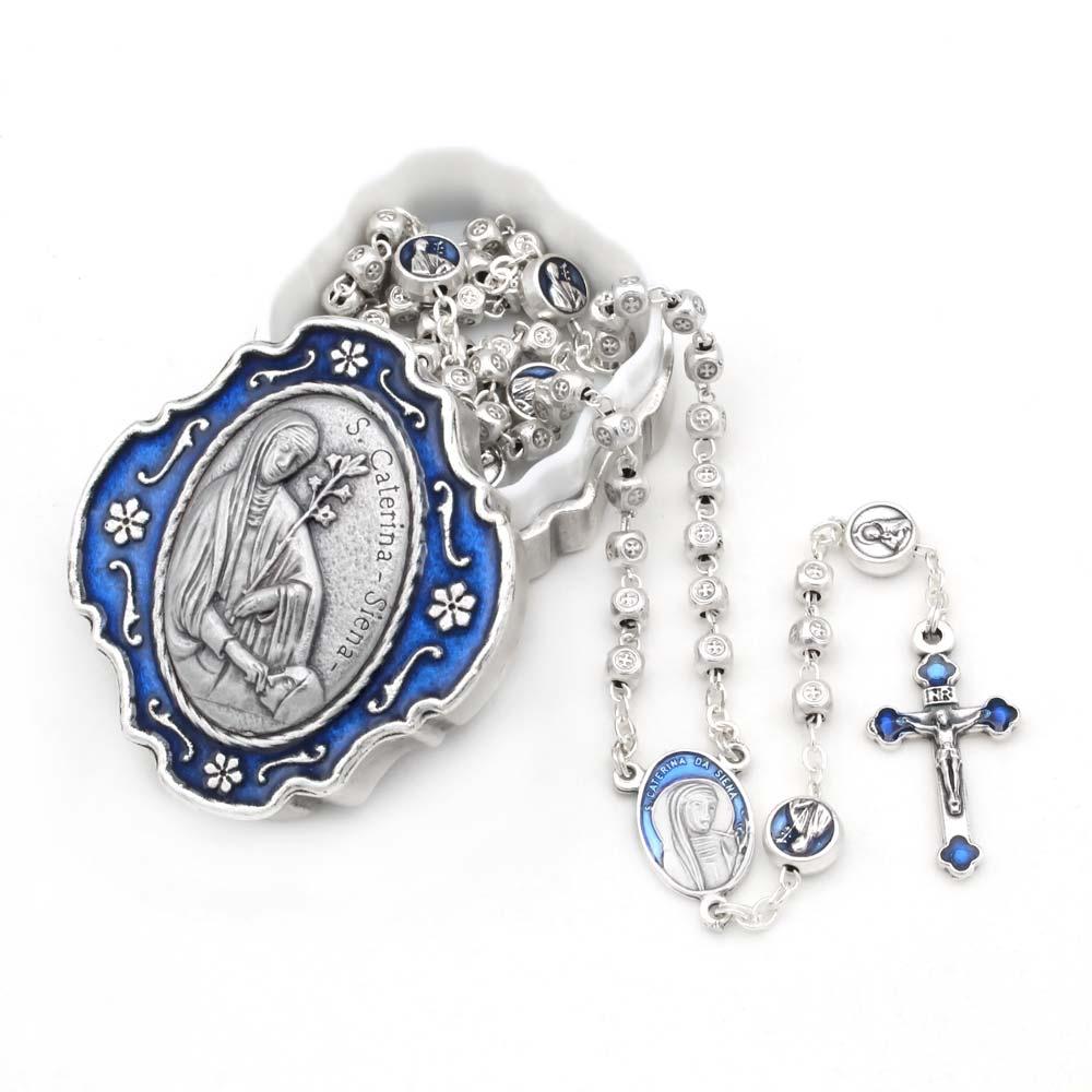 Saint Catherine of Siena Rosary Gift Set
