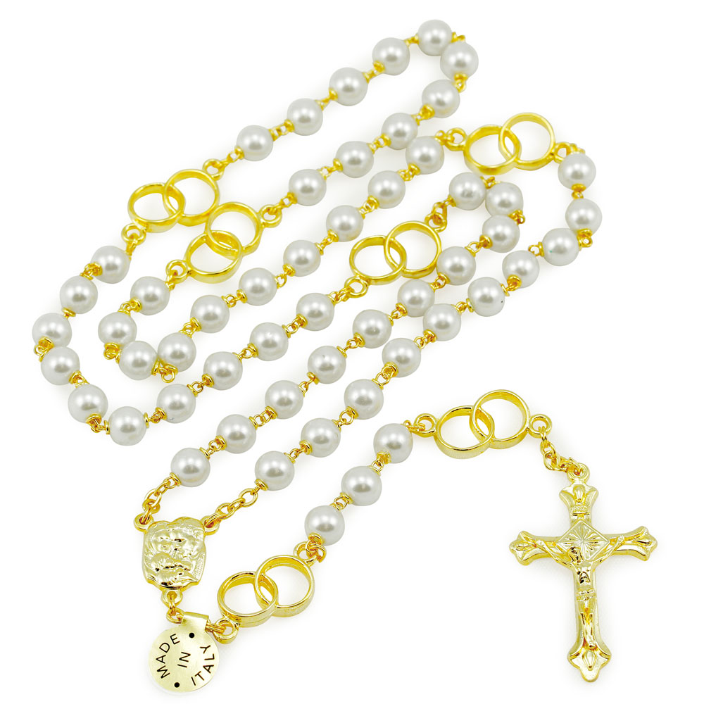 Gold Wedding Rosary
