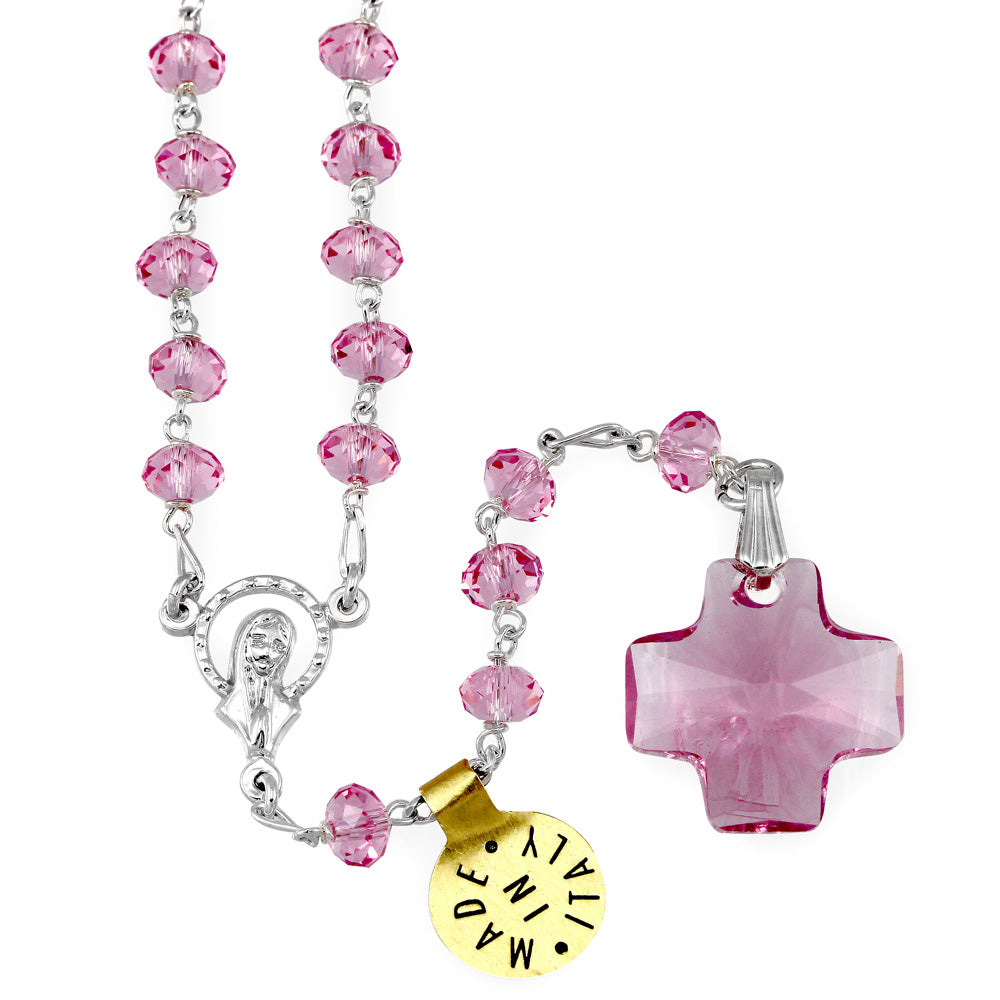 Swarovski Crystal Beads Catholic Rosary