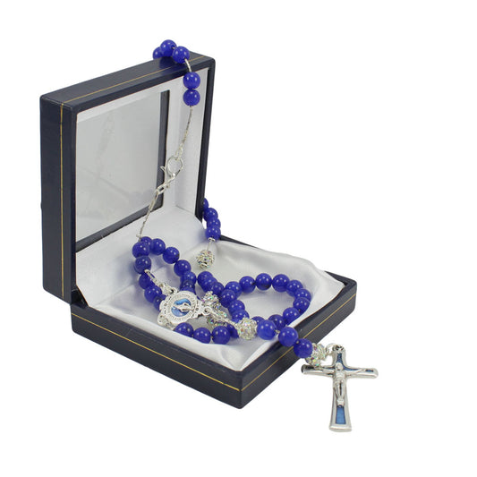 Jade Stone Rosary Beads