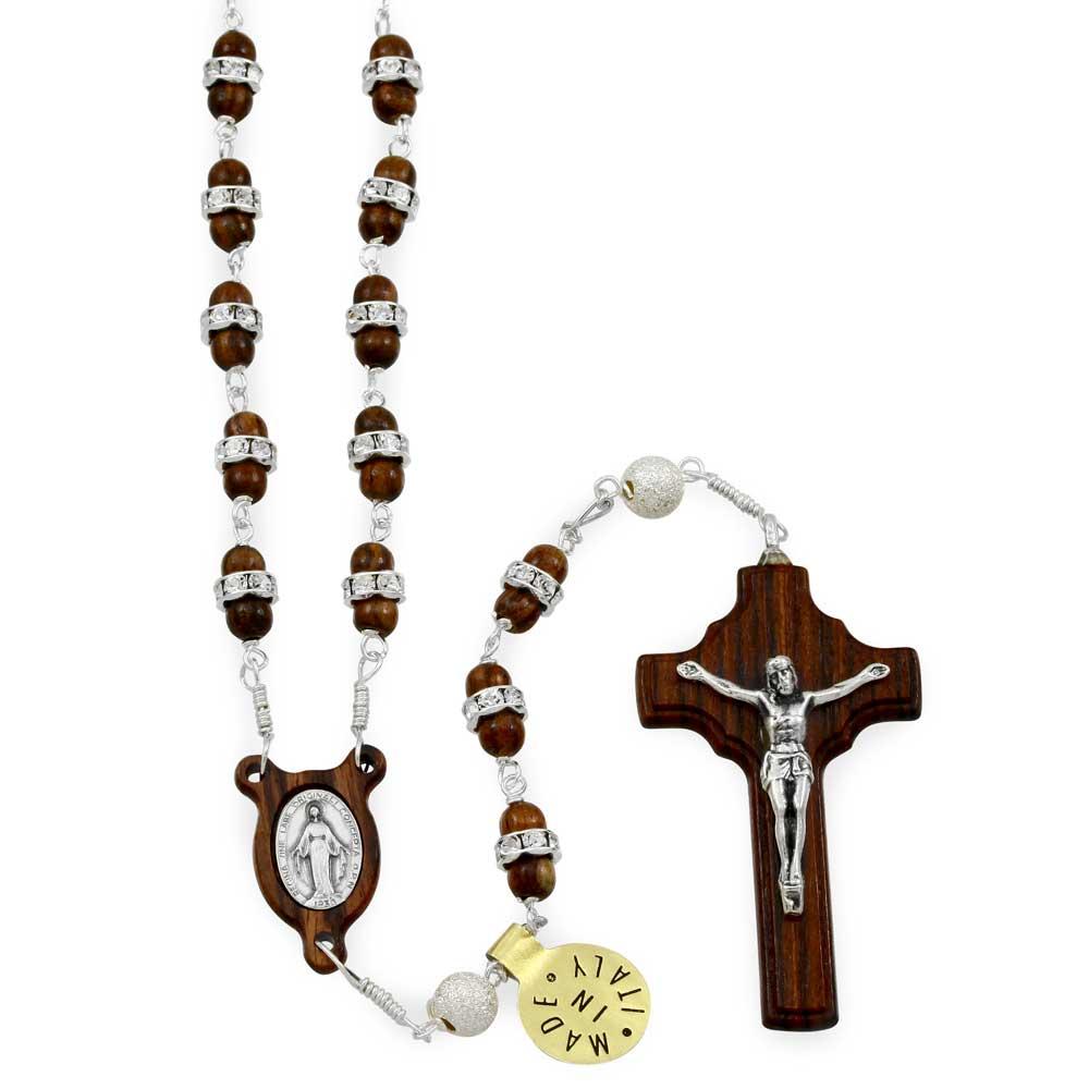 Palisander Catholic Rosary