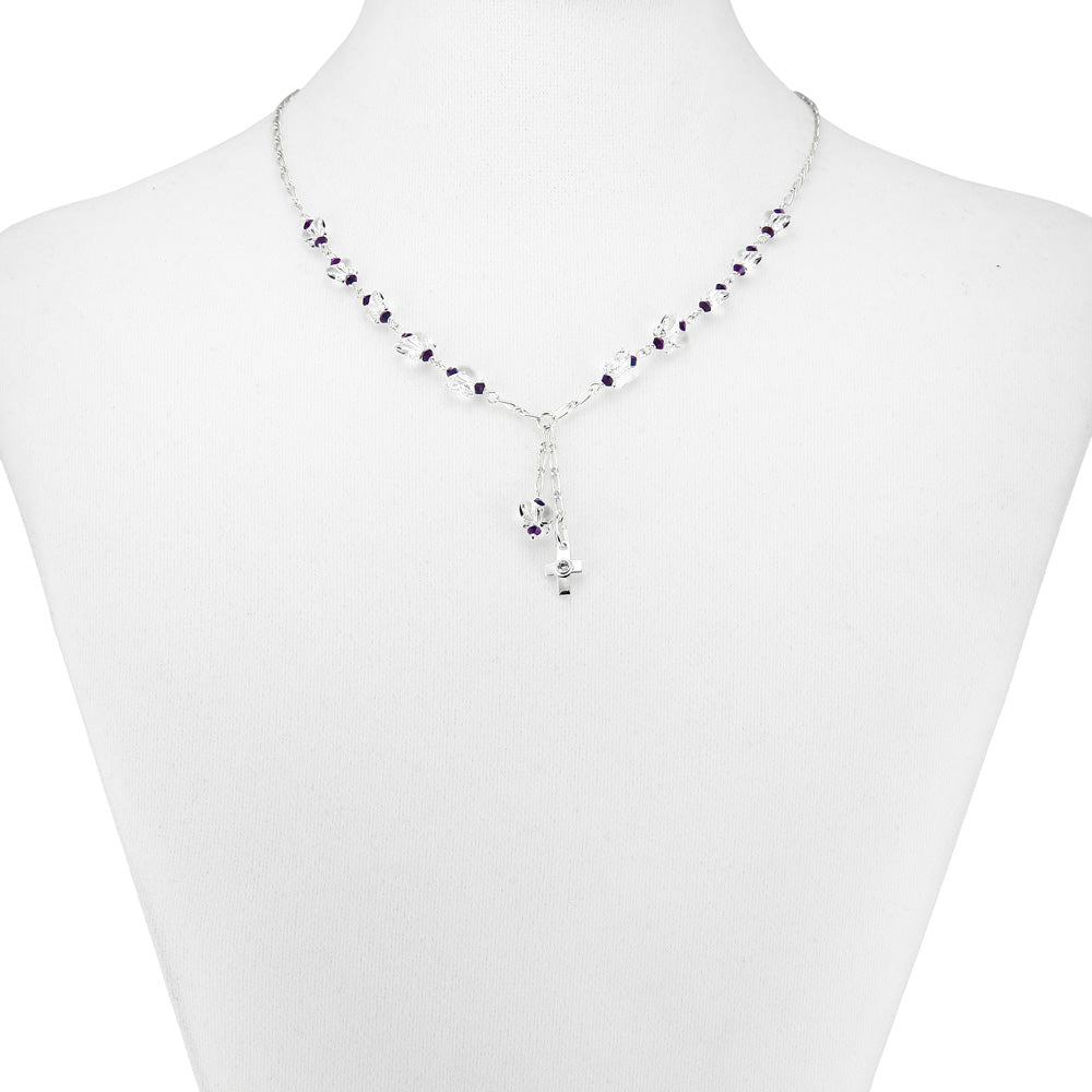 Swarovski Beads Rosary Necklace