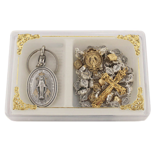 Miraculous Medal Rosary Gift Set