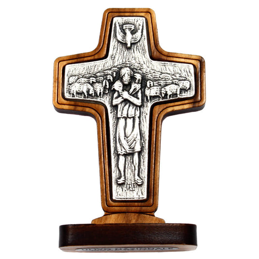 Pope Francis Cross Standing