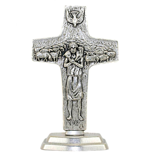 Pope Francis Standing Cross