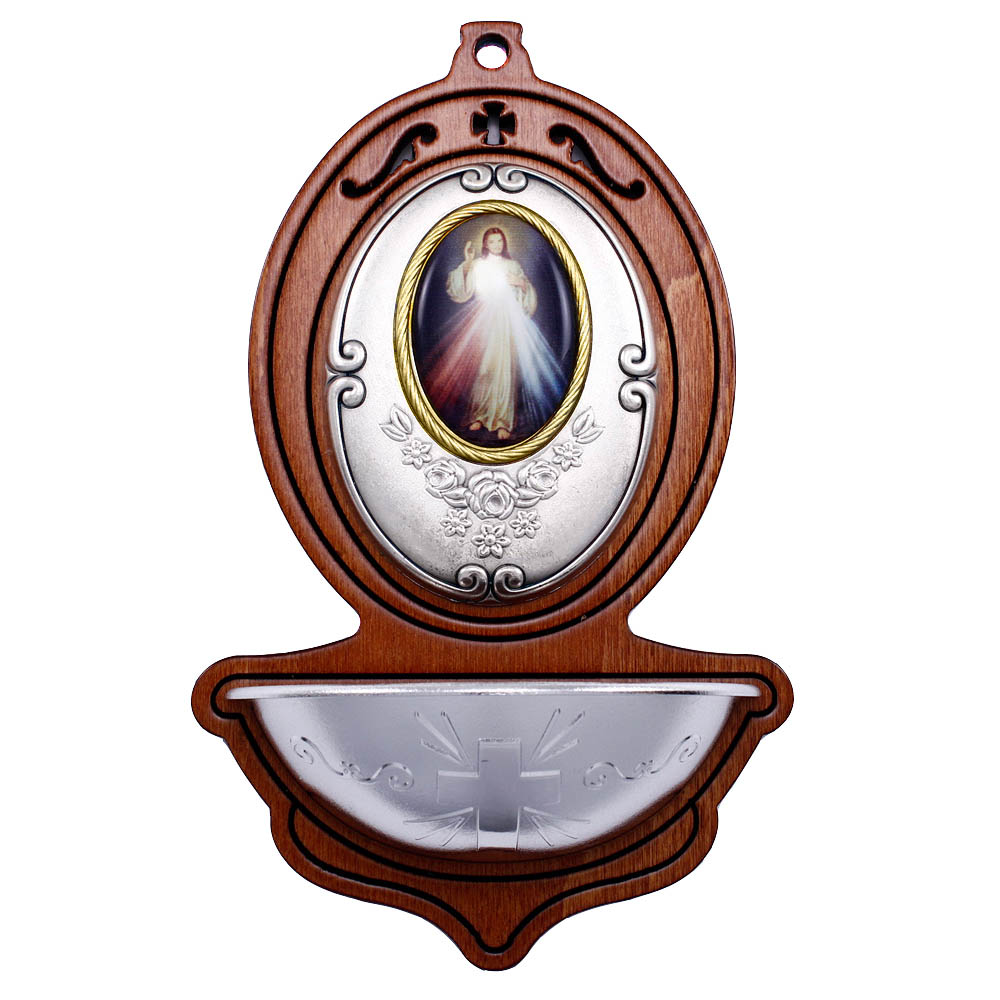 Divine Mercy Holy Water Font – Rosary Mart