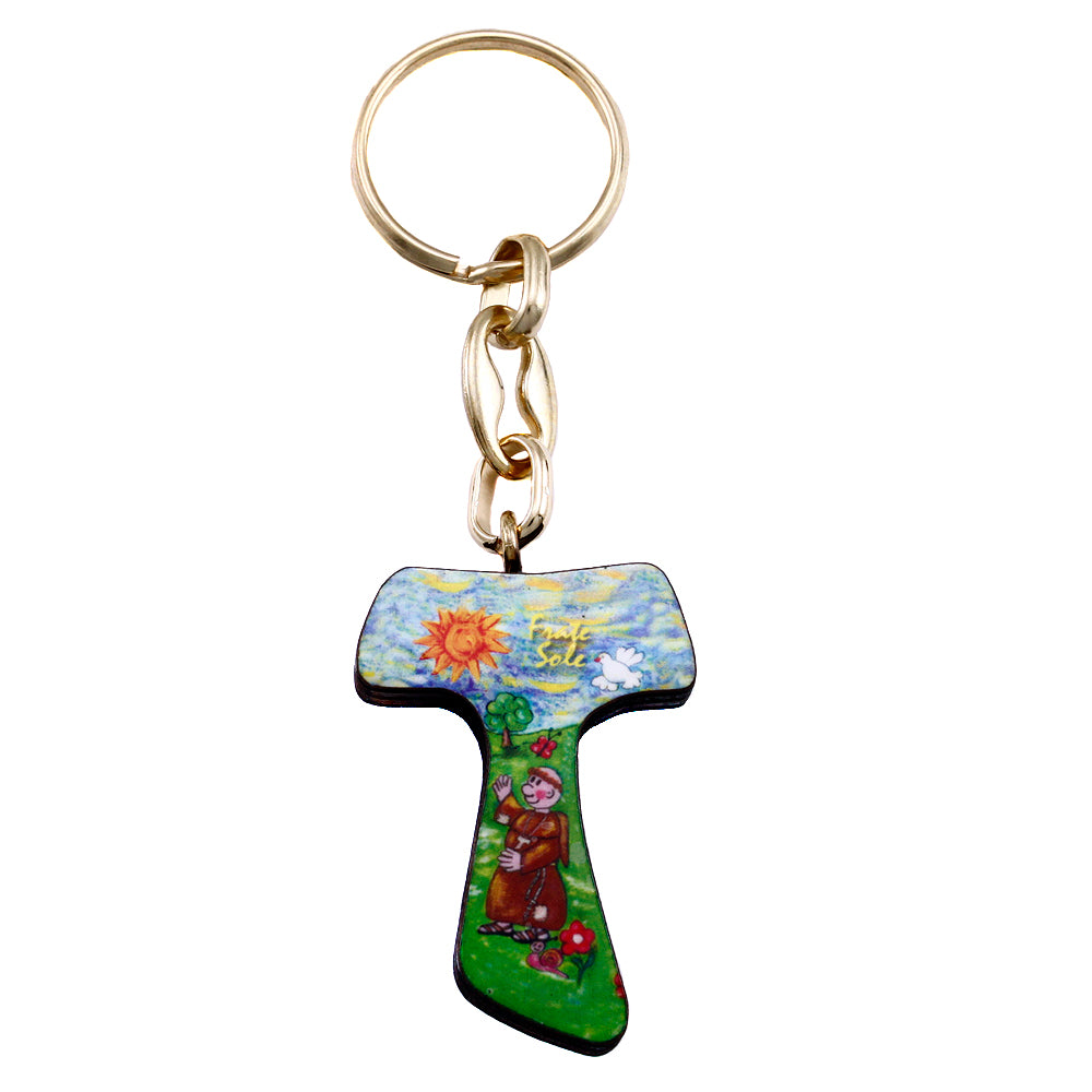 Key chain Catholic Cross