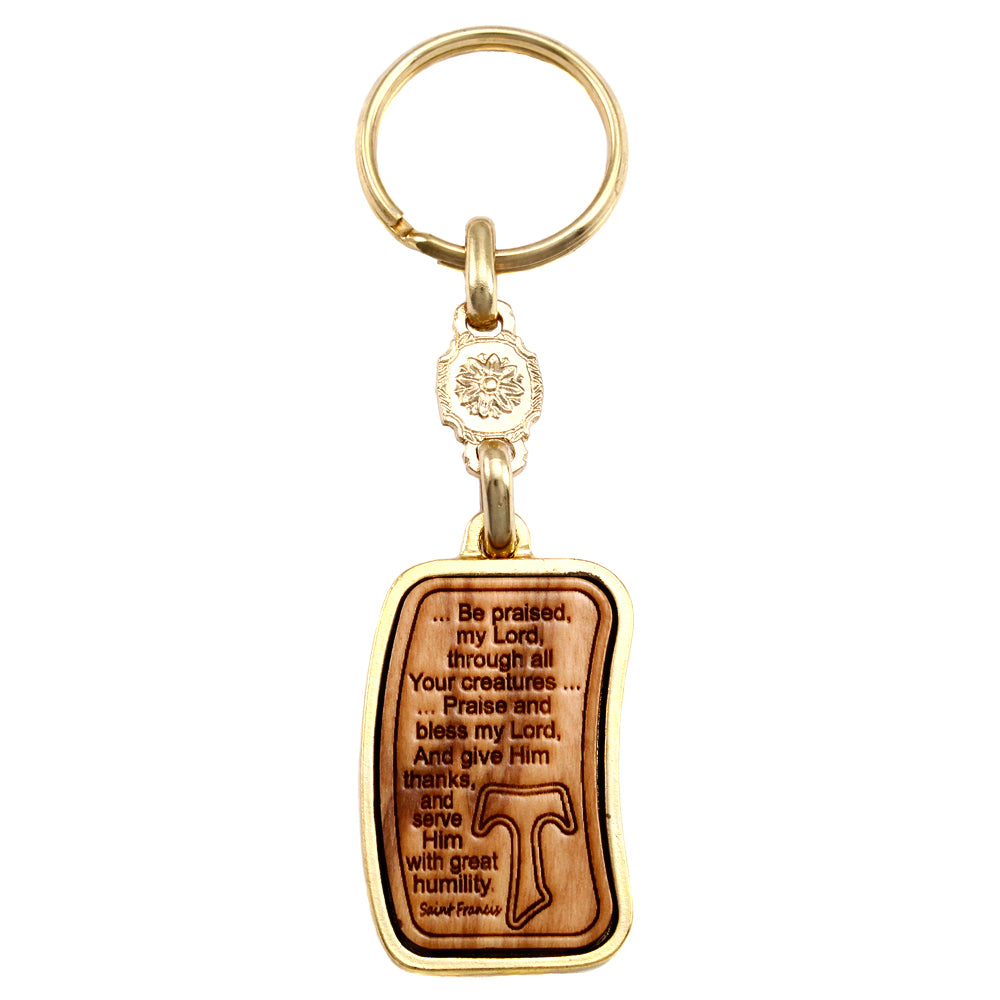Keychain with Canticle of the Creatures