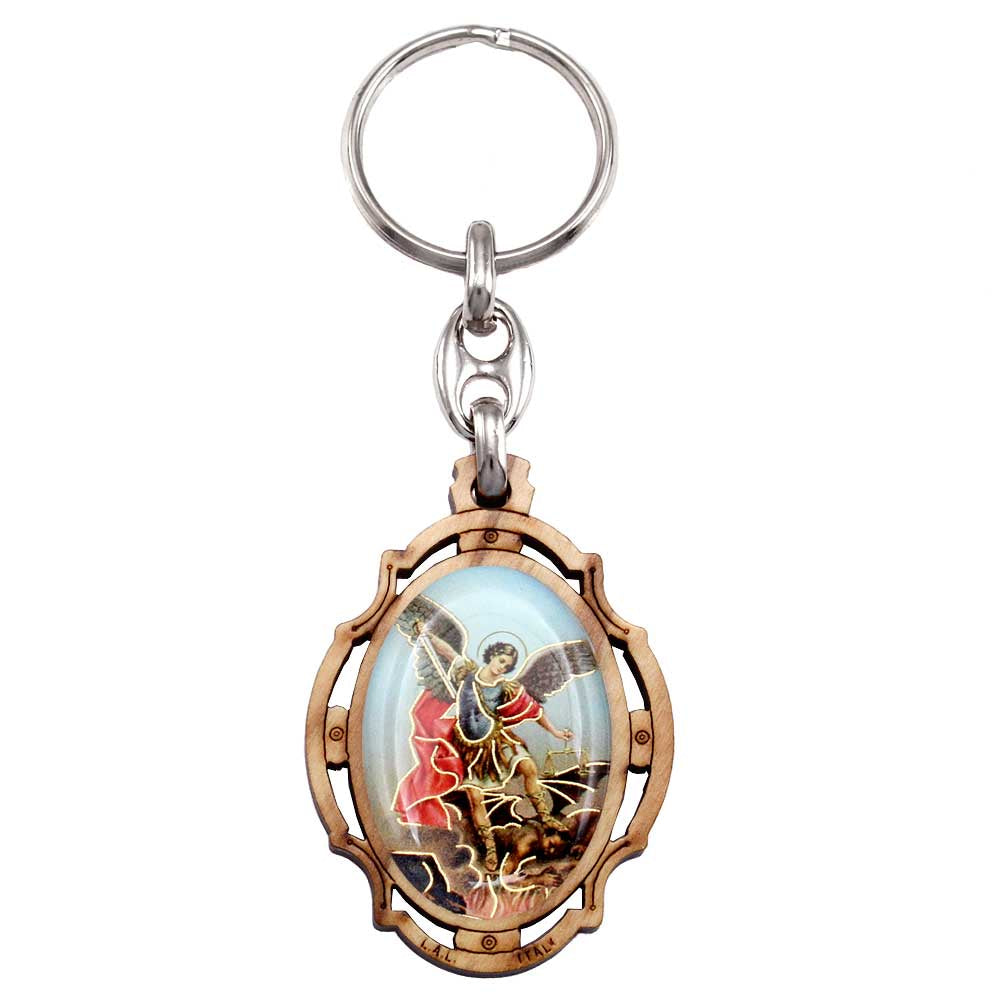 Saint Michael Keychain