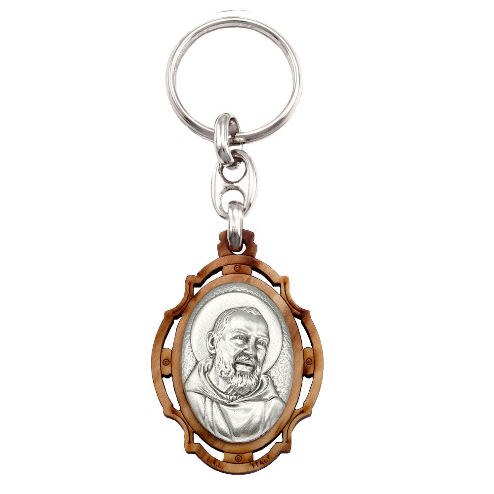 Padre Pio Keychain